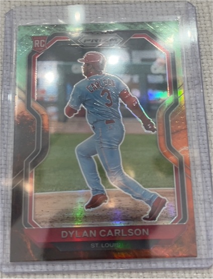 2021 Panini Prizm #138 Dylan Carlson — front