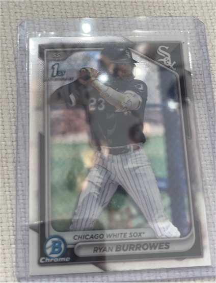 2024 Bowman Chrome Prospects #BCP-119 Ryan Burrowes — front