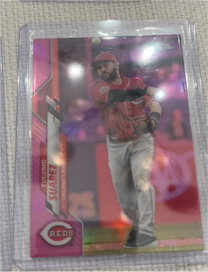 2020 Topps Chrome #128 Eugenio Suarez — front