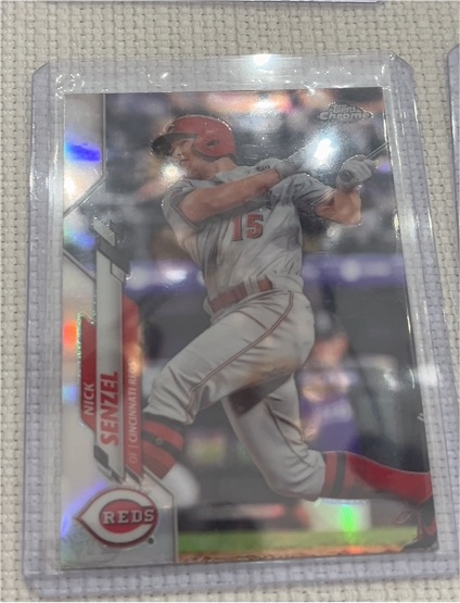 2020 Topps Chrome #24 Nick Senzel — front