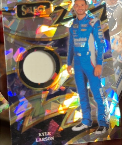 2025 Panini Select Sparks #S-KLN Kyle Larson — front