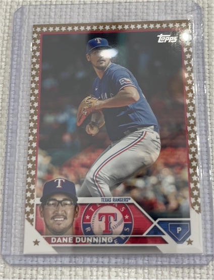 2023 Topps Series 2 #367 Dane Dunning — front