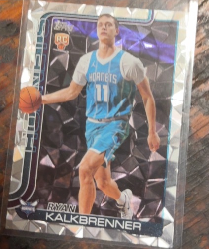 2025 Topps Basketball #234 Ryan Kalkbrenner — front