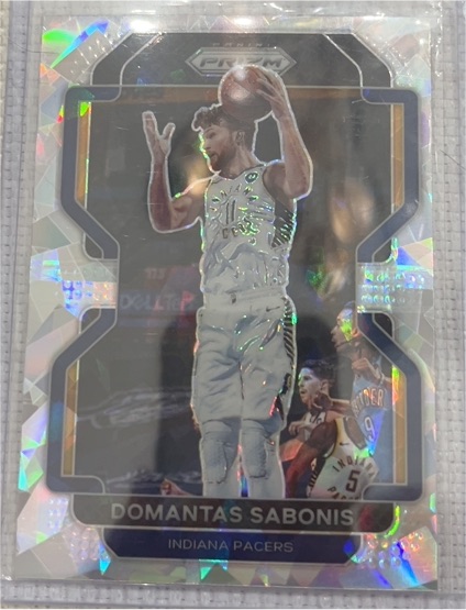 2021-22 Panini Prizm #183 Domantas Sabonis — front