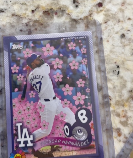 2025 Topps Tokyo Series #21 Teoscar Hernandez — front