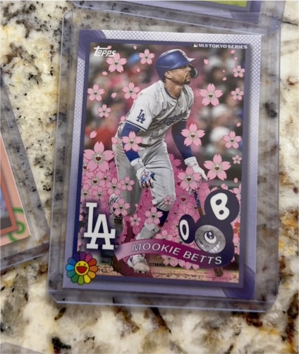 2025 Topps MLB World Tour Tokyo Series #5 Mookie Betts — front