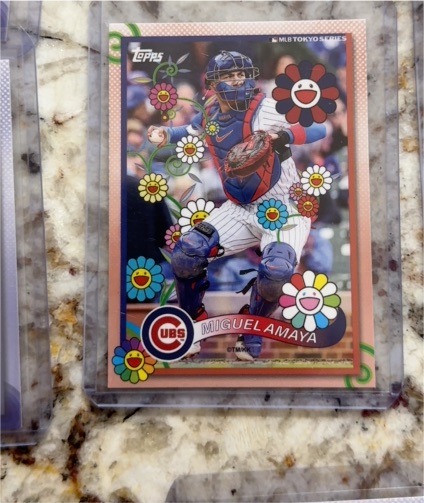 2025 Topps Tokyo Series #14 Miguel Amaya — front