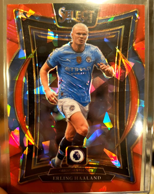 2024-25 Panini Select Premier League #51 Erling Haaland — front