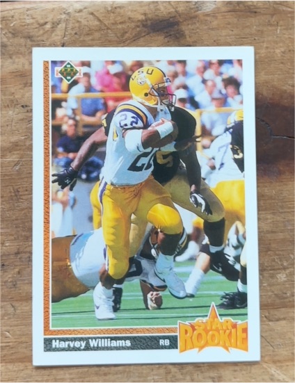 1991 Upper Deck #27 Harvey Williams — front