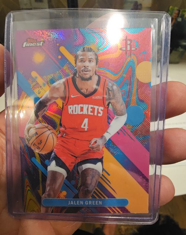 2025-26 Topps Finest #90 Jalen Green — front