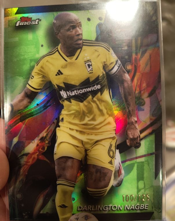 2024 Topps Finest MLS #75 Darlington Nagbe — front