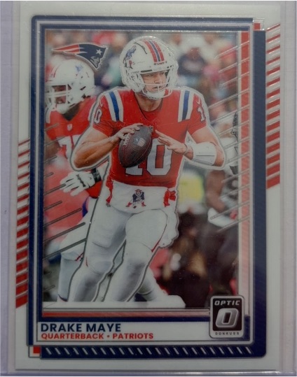 2025 Donruss Optic #47 Drake Maye — front