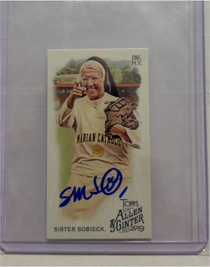 2019 Topps Allen & Ginter #161 Sister Mary Jo Sobieck — front