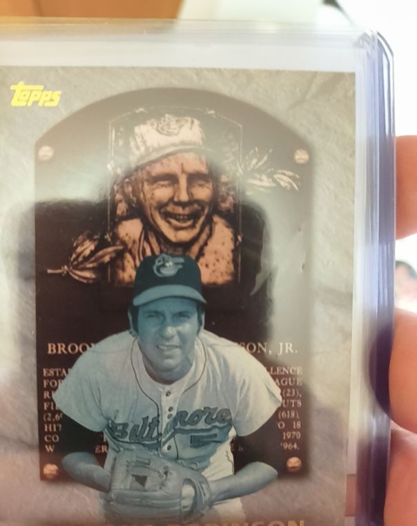 1998 Topps Hall of Fame Collection #HOF2 Brooks Robinson — front