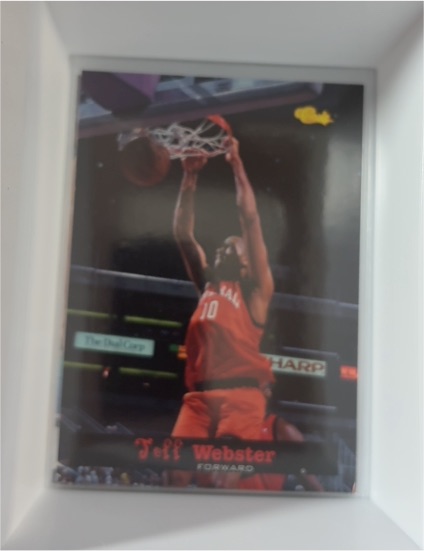 1994 Classic Draft #61 Jeff Webster — front
