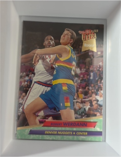 1992-93 Fleer Ultra #256 Robert Werdann — front