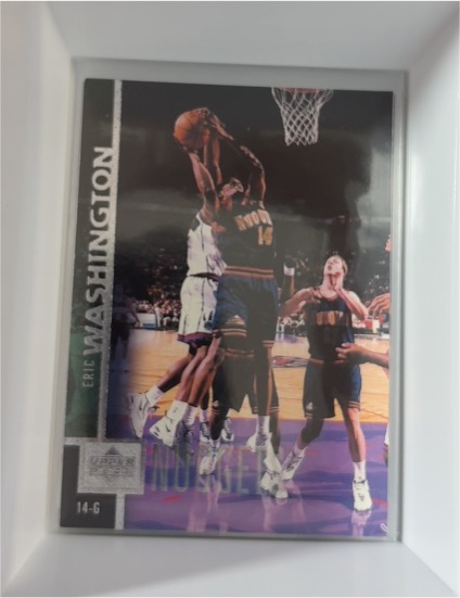 1997-98 Upper Deck #211 Eric Washington — front