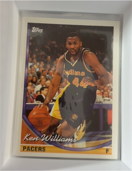 1993-94 Topps #376 Ken Williams — front