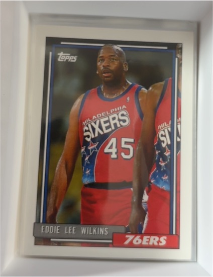 1992-93 Topps #373 Eddie Lee Wilkins — front