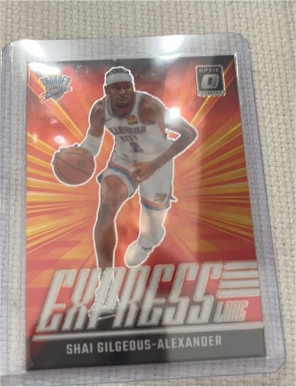 2024-25 Donruss Optic Express Lane #24 Shai Gilgeous-Alexander — front