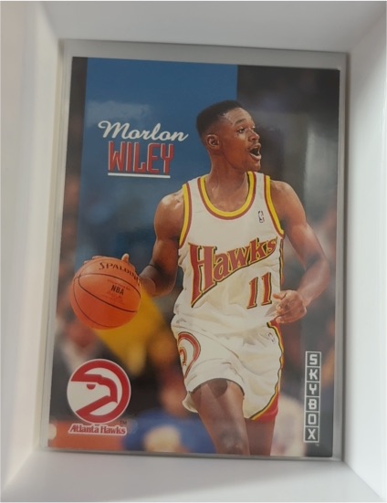 1992-93 SkyBox #350 Marlon Wiley — front