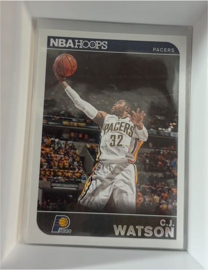 2014-15 Panini NBA Hoops #183 C.J. Watson — front