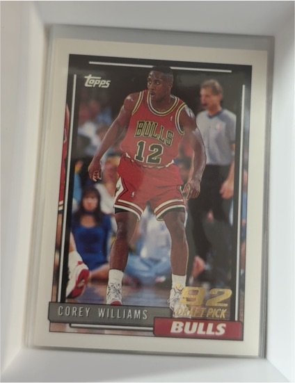 1992-93 Topps #271 Corey Williams — front