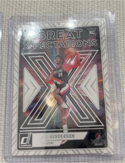 2023-24 Donruss Great X-Pectations #8 Scoot Henderson — front