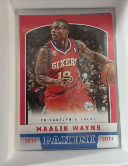 2012 Panini #300 Maalik Wayns — front