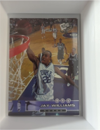2002 Press Pass #31 Jay Williams — front