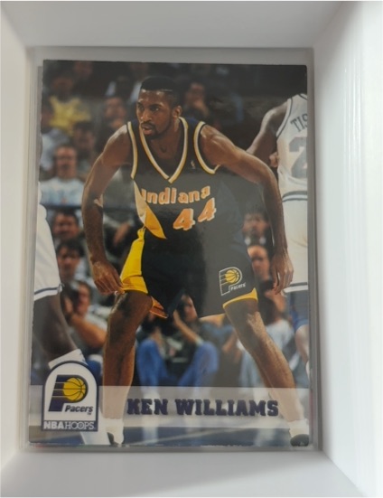 1993-94 NBA Hoops #349 Ken Williams — front