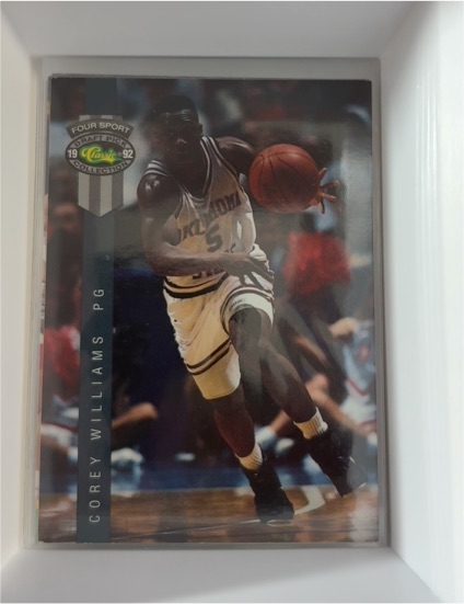 1992 Classic Four Sport #59 Corey Williams — front