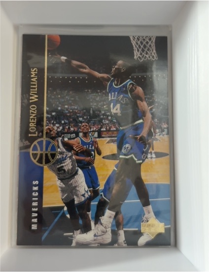 1994-95 Upper Deck #73 Lorenzo Williams — front