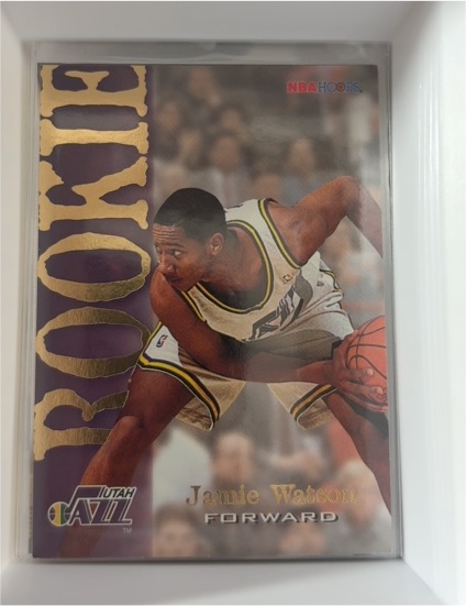 1994-95 Skybox NBA Hoops #377 Jamie Watson — front