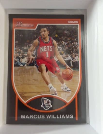 2007-08 Bowman #74 Marcus Williams — front