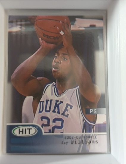 2002-03 SAGE Hit #22 Jay Williams Rookie — front