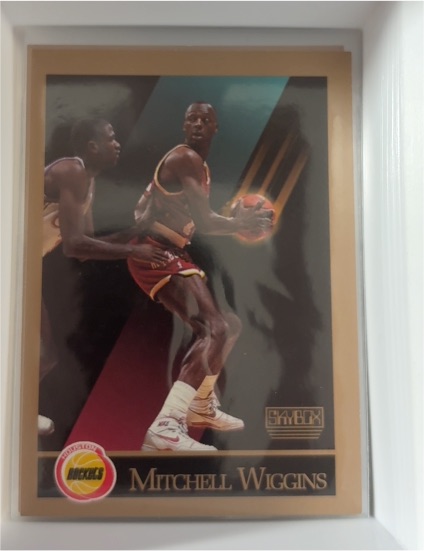 1990-91 SkyBox #113 Mitchell Wiggins — front