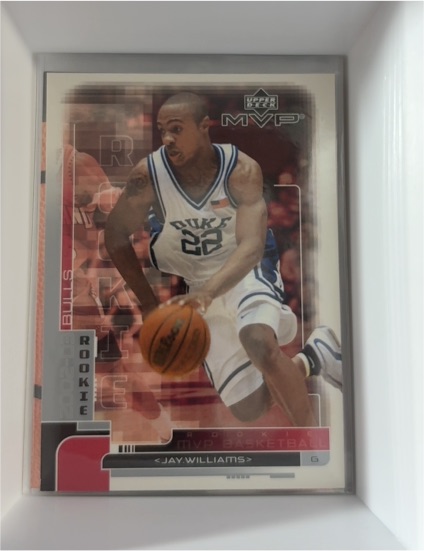 2002-03 Upper Deck MVP #192 Jay Williams Rookie — front