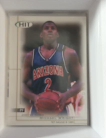 2001 SAGE Hit #2 Michael Wright — front