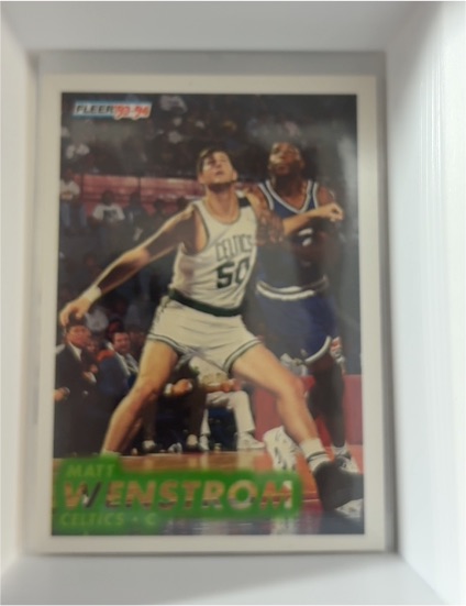 1993-94 Fleer #250 Matt Wenstrom — front