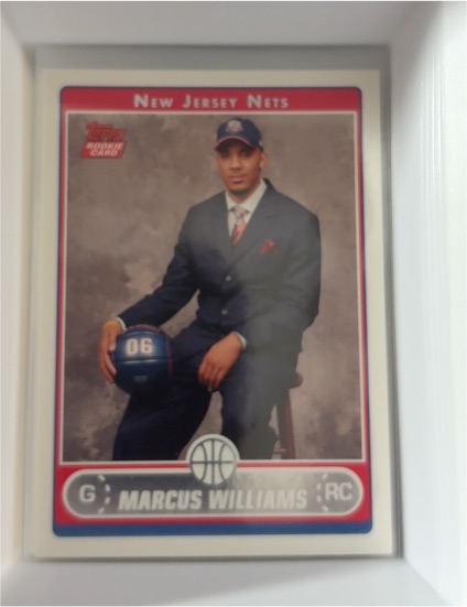 2006-07 Topps #243 Marcus Williams Rookie Card — front