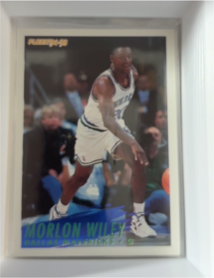 1994-95 Fleer #270 Morlon Wiley Dallas Mavericks — front