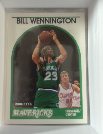 1989-90 NBA Hoops #81 Bill Wennington — front