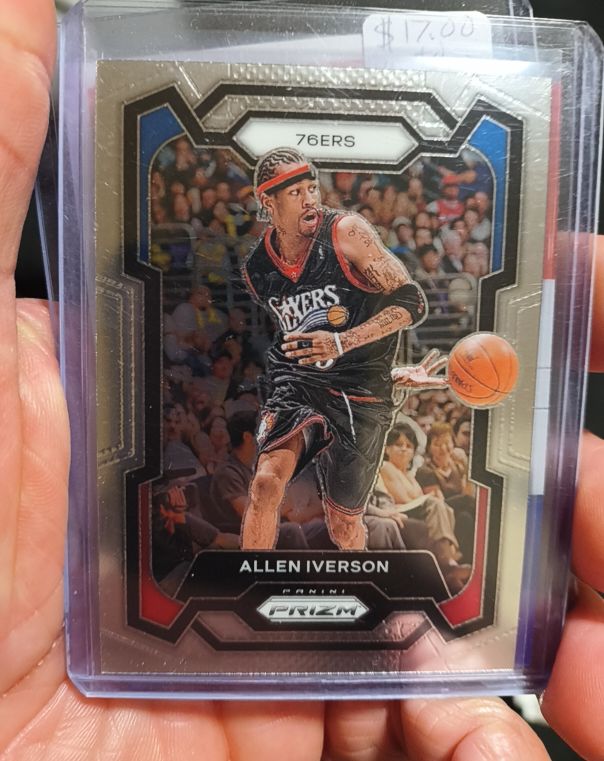 2023-24 Panini Prizm #184 Allen Iverson — front
