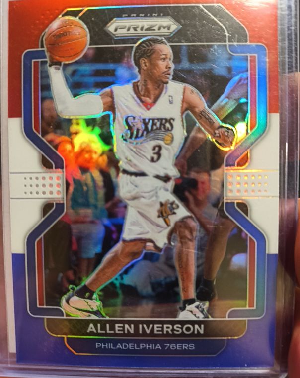 2021-22 Panini Prizm #255 Allen Iverson — front