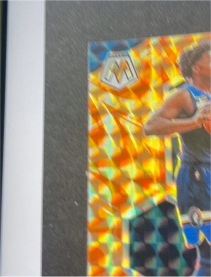 2022 Panini Mosaic Reactive Yellow Prizm Basketball Card — front