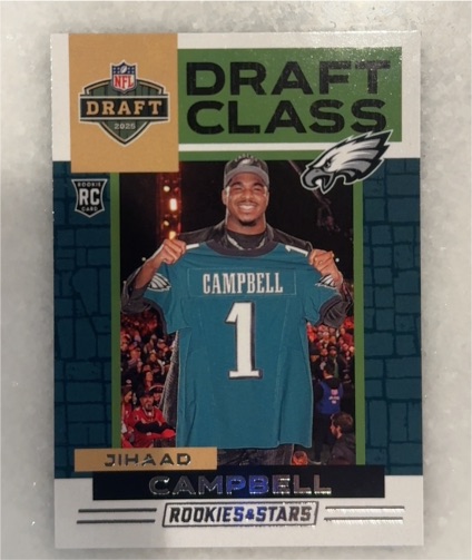 2025 Panini Rookies & Stars #2 Jihaad Campbell Draft Class — front