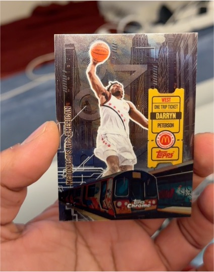 2025 Topps Chrome McDonald's All American #HR-12 Darryn Peterson — front