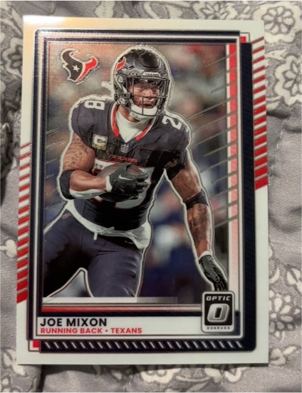 2025 Panini Donruss Optic #130 Joe Mixon — front