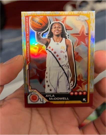 2025 Topps Chrome McDonald's All American #32 Ayla McDowell West — front